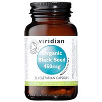 Viridian Organic Black Seed Supplements